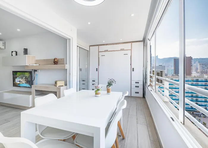 Апартаменты Torre Domo 9-d Levante Бенидорм